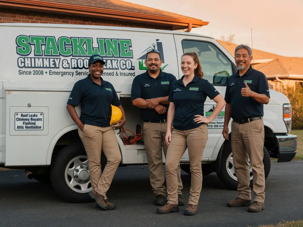 Chimney flashing repair company in Rush City, MN